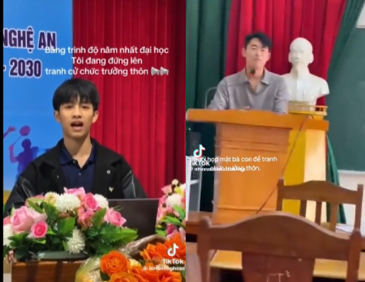 Gen Z rủ nhau về quê ứng cử trưởng thôn, loạt clip triệu view gây sốt mạng xã hội 1 Các clip ứng cử trưởng thôn thu hút hàng triệu view trên MXH