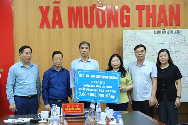 Lào Cai hỗ trợ Lai Châu 3 tỷ đồng khắc phục hậu quả lũ quét 3 Lao Cai 136562899