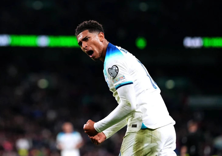 Messi tụt xuống hạng 3 cuộc đua Quả bóng vàng World Cup 2026, Bellingham bất ngờ vượt mặt 1 Bellingham vượt mặt Messi trong bảng xếp hạng quan trọng này - Ảnh: REUTERS