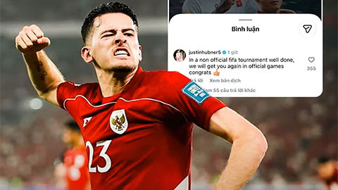 Sao nhập tịch Indonesia "đá xoáy" tuyển Việt Nam sau thất bại tại ASEAN Cup 2 Justin Hubner mỉa mai AFF Cup không phải là giải đấu của FIFA